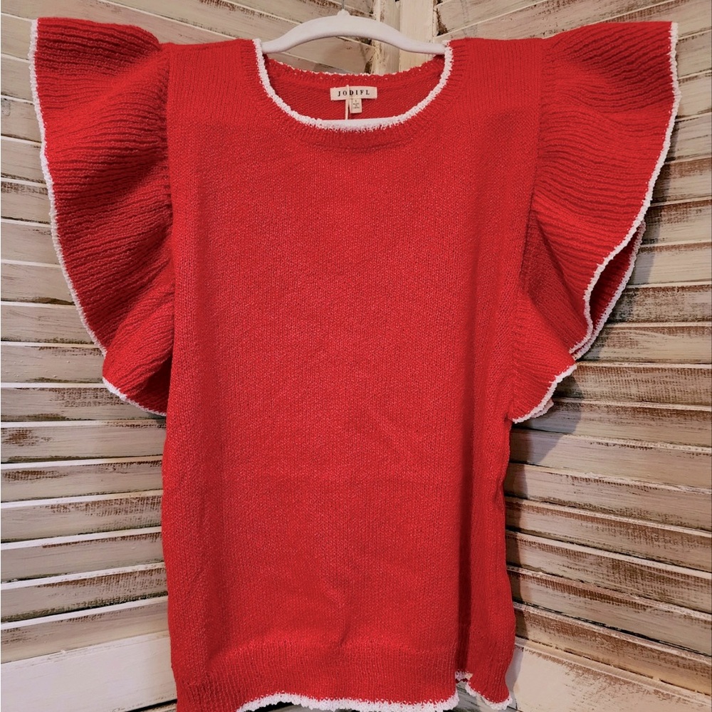 JODIFL-NWT-Available in several sizes in each color in red and orange.